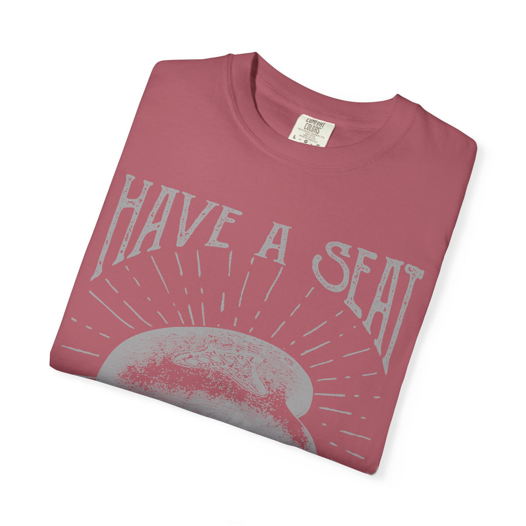 Have a Seat and Let's Take A Ride Design Vintage T-Shirt - Sinful Threads