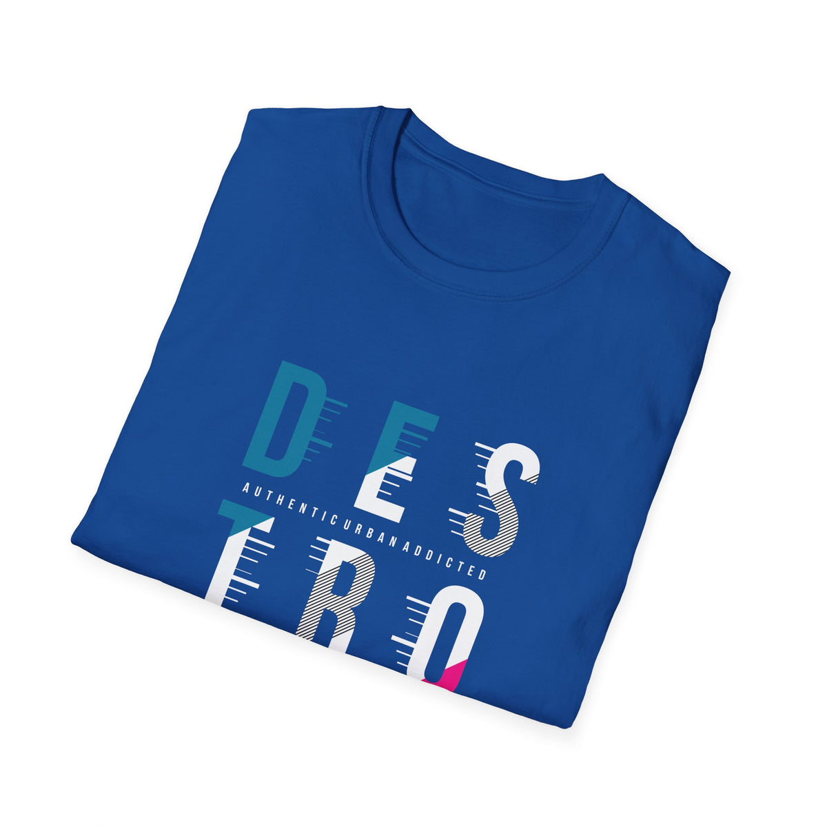 Destroyed Urban Graphic Tee - Authentic Distressed Streetwear