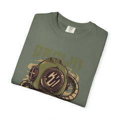 Drown Deep Sea Diver With Quote Graphic Cool Design T-Shirt