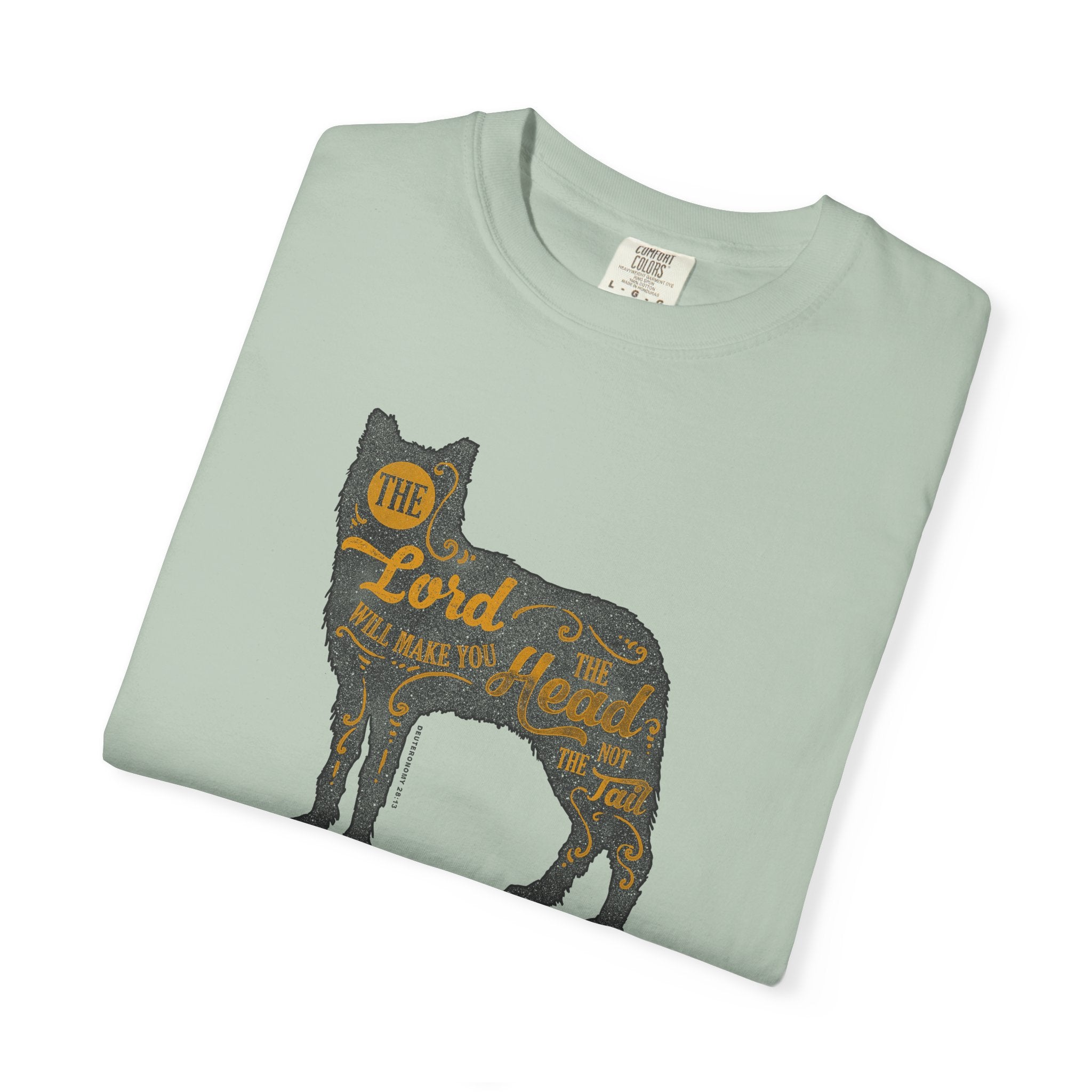 The Lord Will Make You Head Wolf Deuteronomy T-Shirt - Sinful Threads