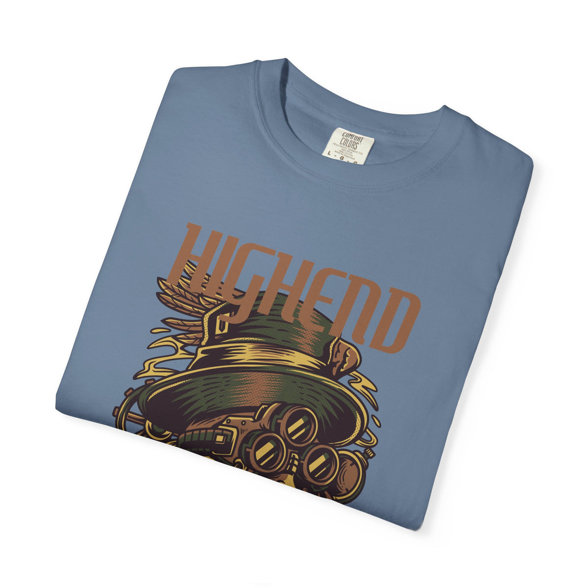 Steampunk Man Future Inspired Cool Graphic Design T-Shirt