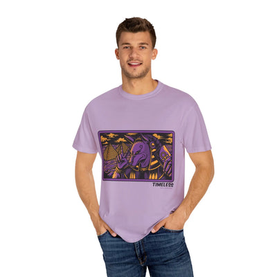 Anubis With Egyptian Pyramids and Timeless Graphic T-Shirt - Sinful Threads