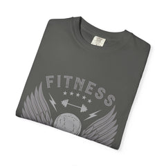 Fitness Improve Your Power Skull Wings Gym Design T-Shirt