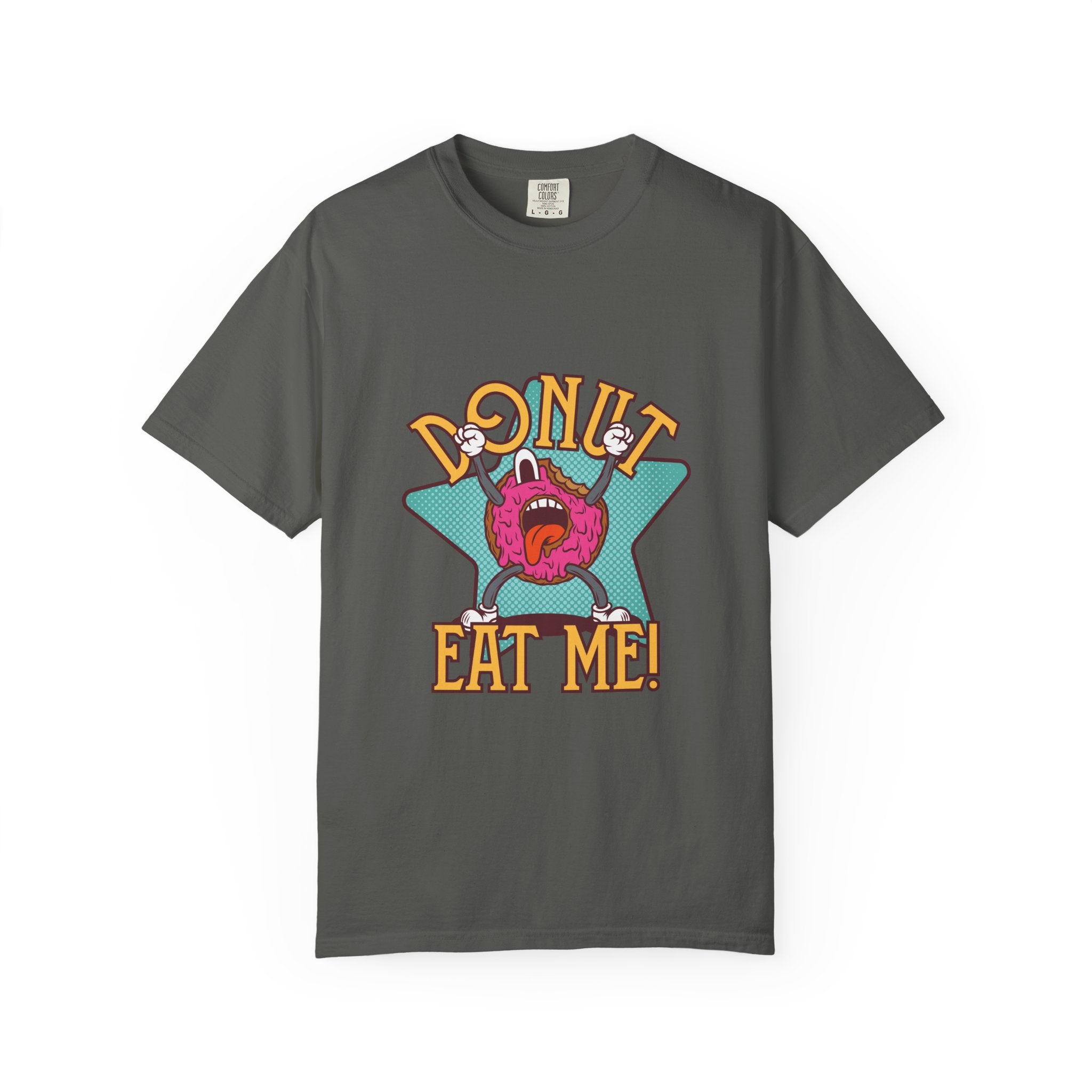 Funny Donut Shirt - Donut Eat Me Tee - Cartoon Food Gift - Sinful Threads