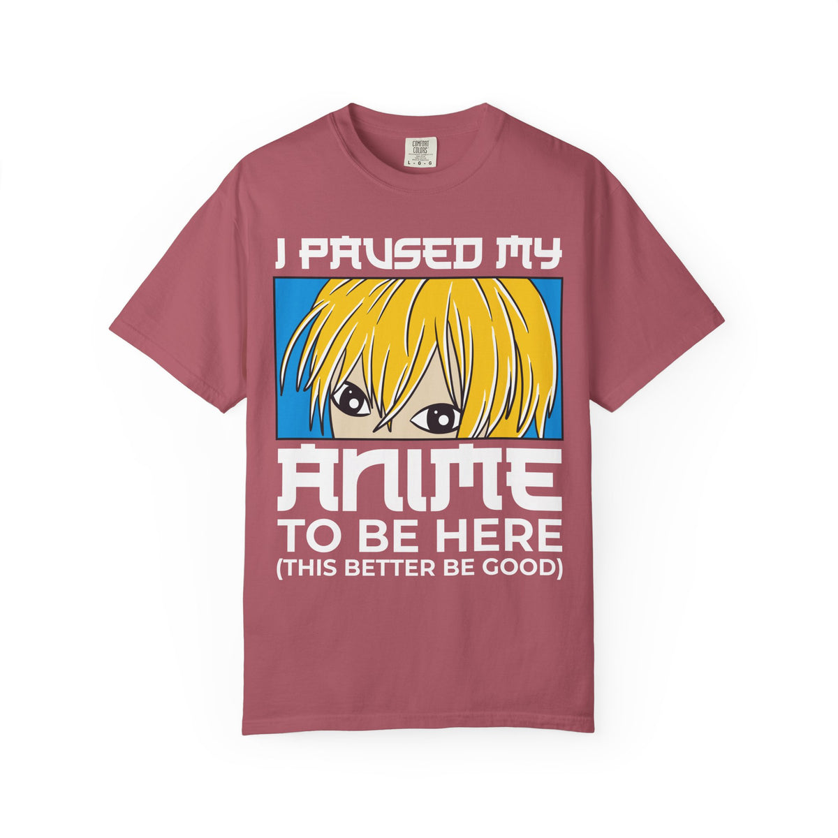Paused Anime Shirt – Graphic Meme Tee