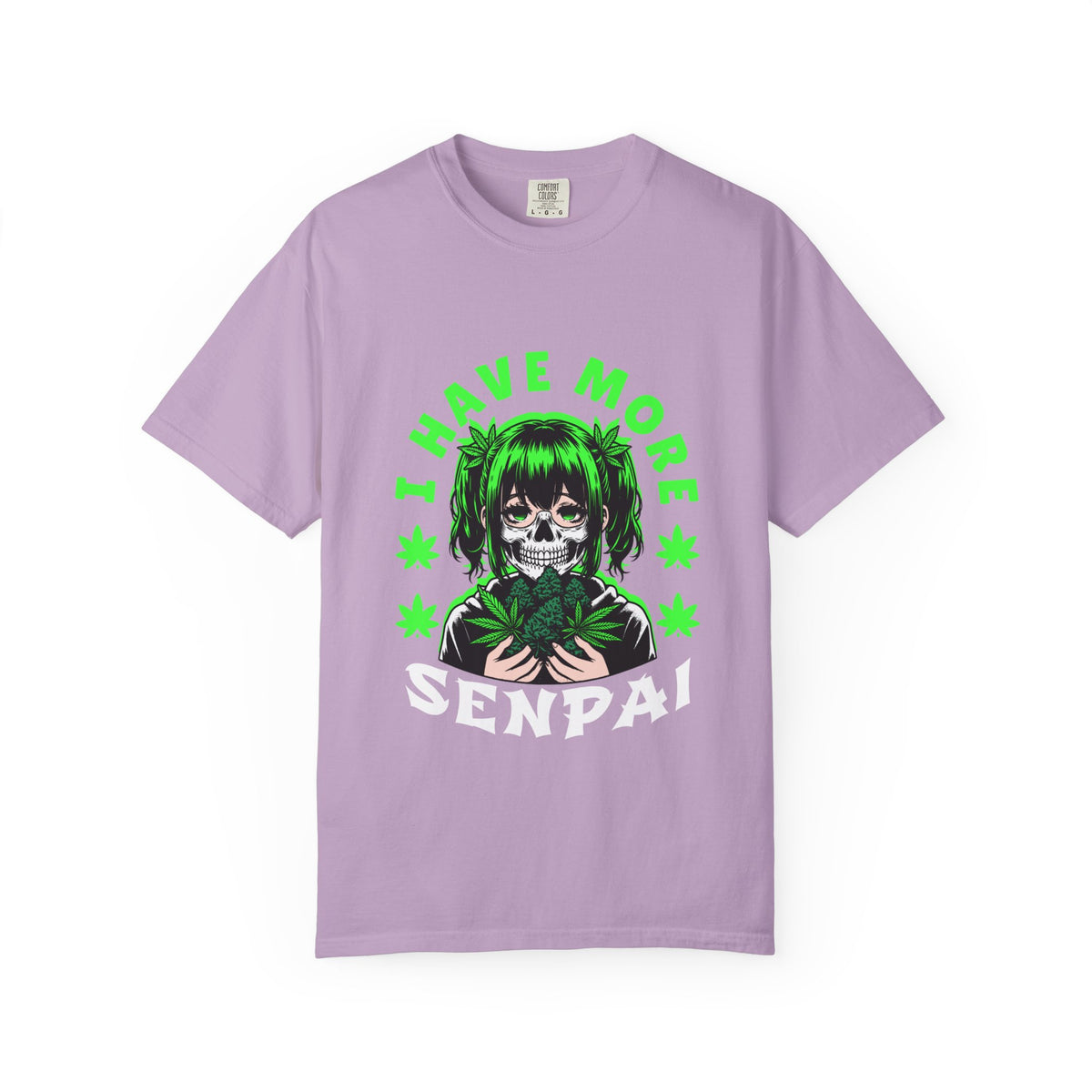 Anime Stoner Tee - 420 Cannabis Graphic - Funny Gift