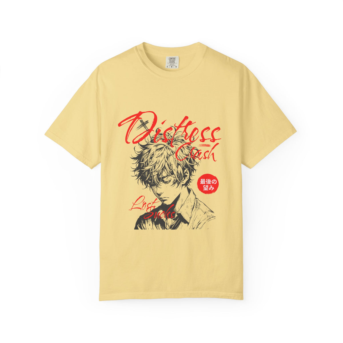 Edgy Manga Tee - Japanese Anime Graphic Streetwear