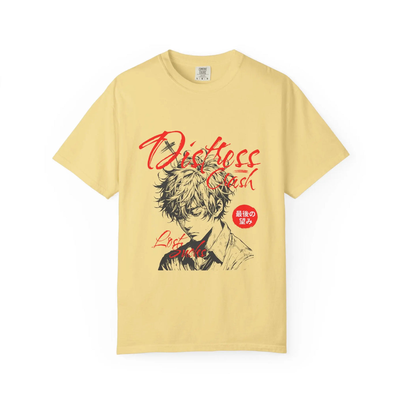 Edgy Manga Tee - Japanese Anime Graphic Streetwear - Sinful Threads