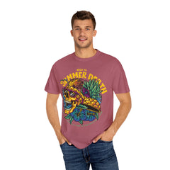 Pineapple Skull Tee - Tropical Skull Tee - Edgy Summer Gift