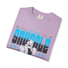 Kawaii Cat Girl Tee - Snuggle Manga Graphic - Cute Gift