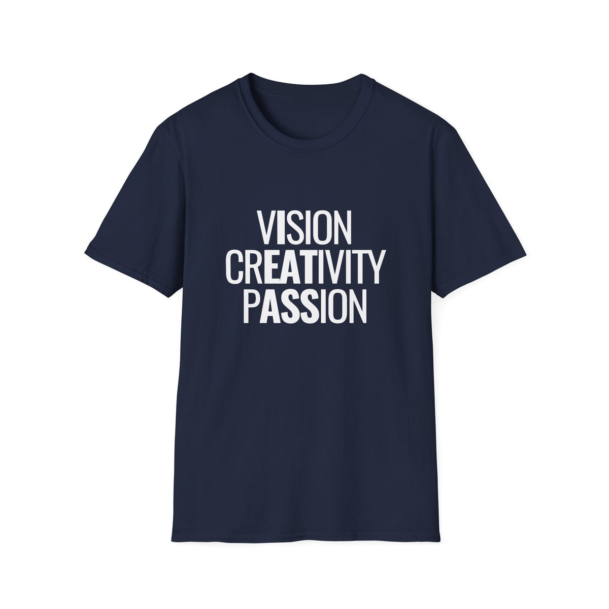 Vision Passion Hidden Message Shirt - Subtle Adult Humor Tee