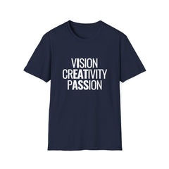 Vision Passion Hidden Message Shirt - Subtle Adult Humor Tee