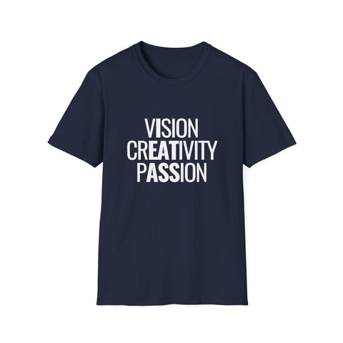 Vision Passion Hidden Message Shirt - Subtle Adult Humor Tee
