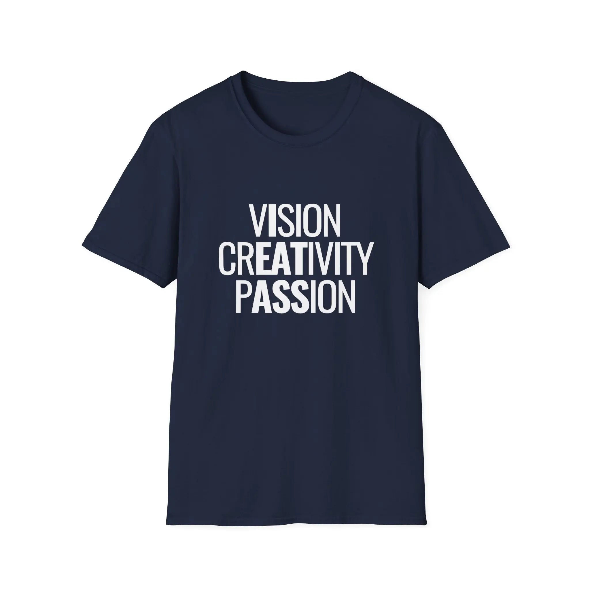 Vision Passion Hidden Message Shirt - Subtle Adult Humor Tee Printify