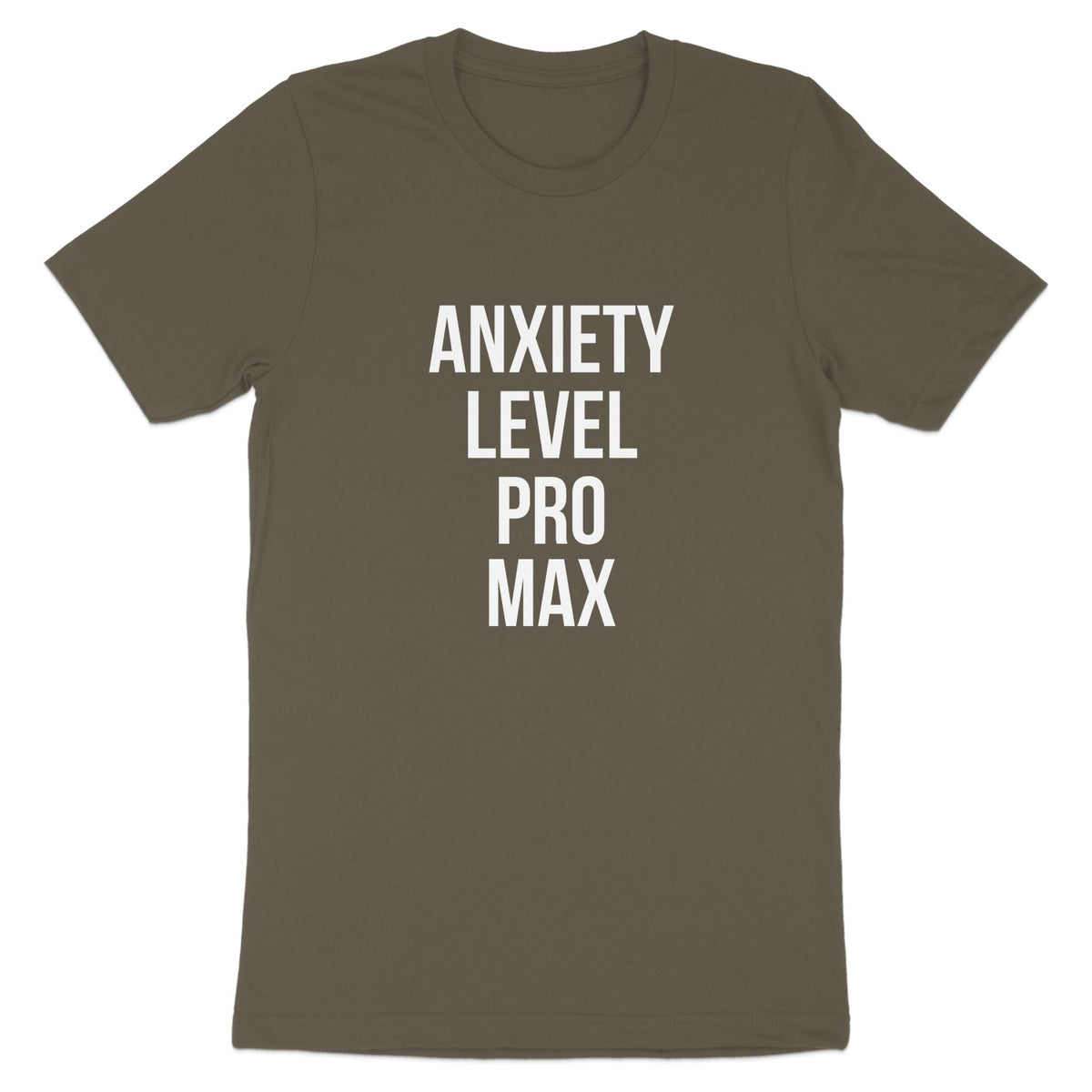Anxiety Level Pro Max Graphic T-Shirt product type