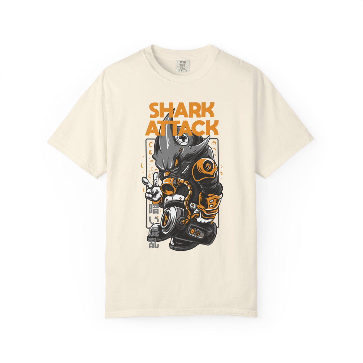 Shark Attack Bold Graphic Unisex T-Shirt