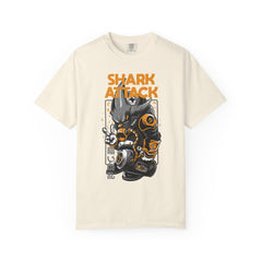 Shark Attack Bold Graphic Unisex T-Shirt