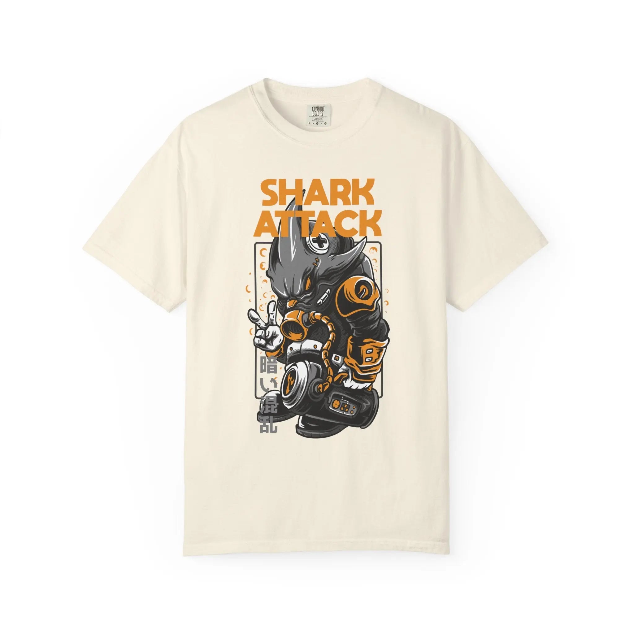 Shark Attack Bold Graphic Unisex T-Shirt - Sinful Threads