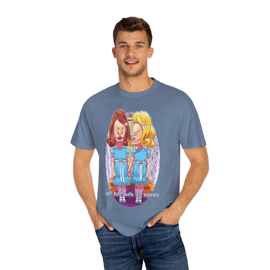 Beavis Butthead Shining Parody 90s Cartoon Horror Tee - Sinful Threads