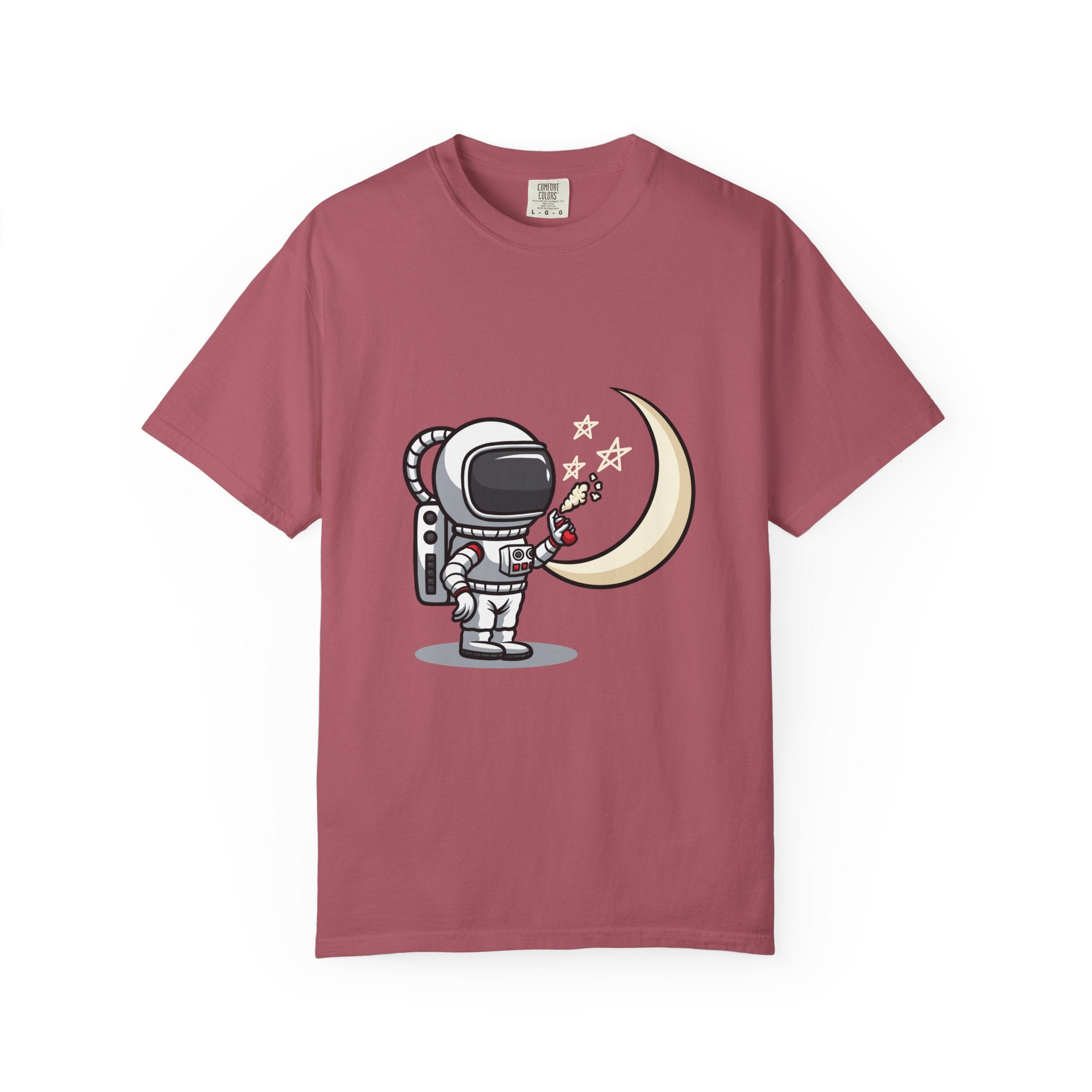 Cartoon Astronaut Shirt – Graffiti Moon Tee – Space Lover Gift - Sinful Threads