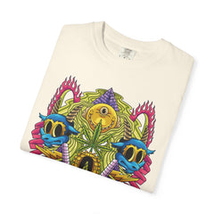 Trippy Monster Tee - Psychedelic Monster Tee - Weed Art Gift