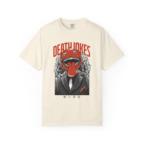 Death Jokes Graphic Tee with Unique Artwork T-Shirt
