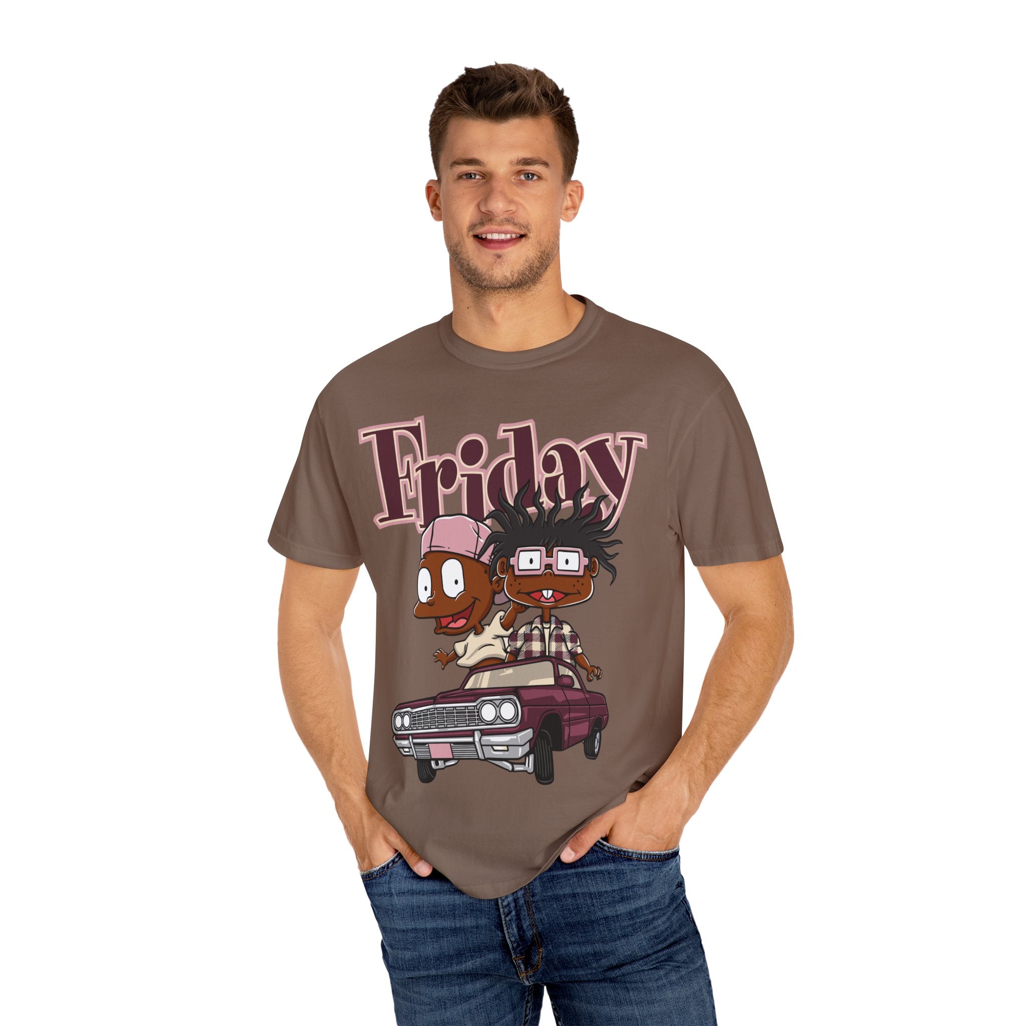 Friday Lowrider Shirt - 90s Culture Tee for Hip Hop Nostalgia - Sinful Threads