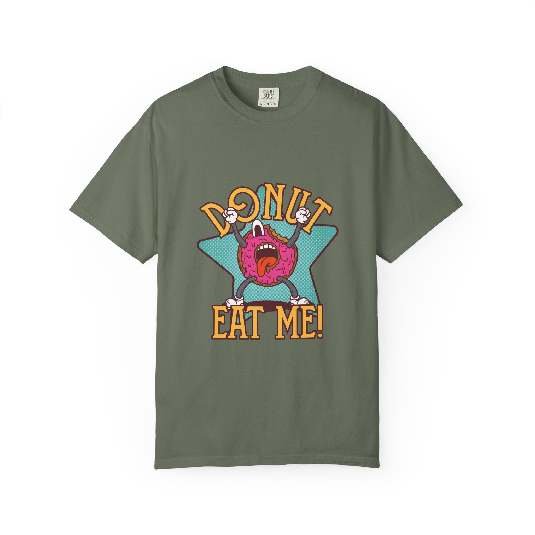 Funny Donut Shirt - Donut Eat Me Tee - Cartoon Food Gift - Sinful Threads