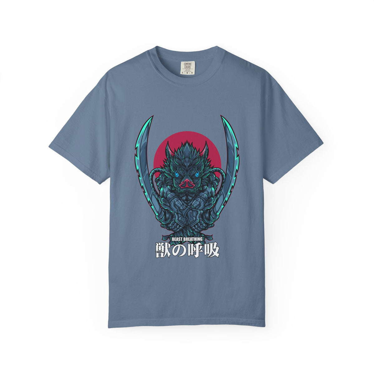 Wild Boar Beast Breathing Tee Modern Anime Graphic