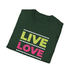 Cool Travel Shirt - Live Love Travel Lifestyle Tee Gift
