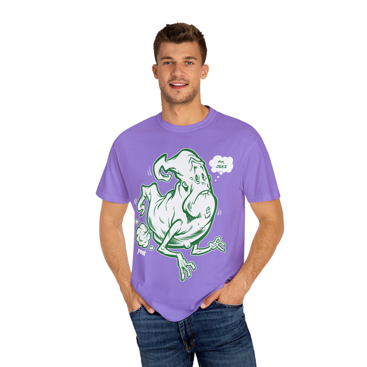 Funny Farting Ghost Tee - Halloween Humor Unisex Shirt