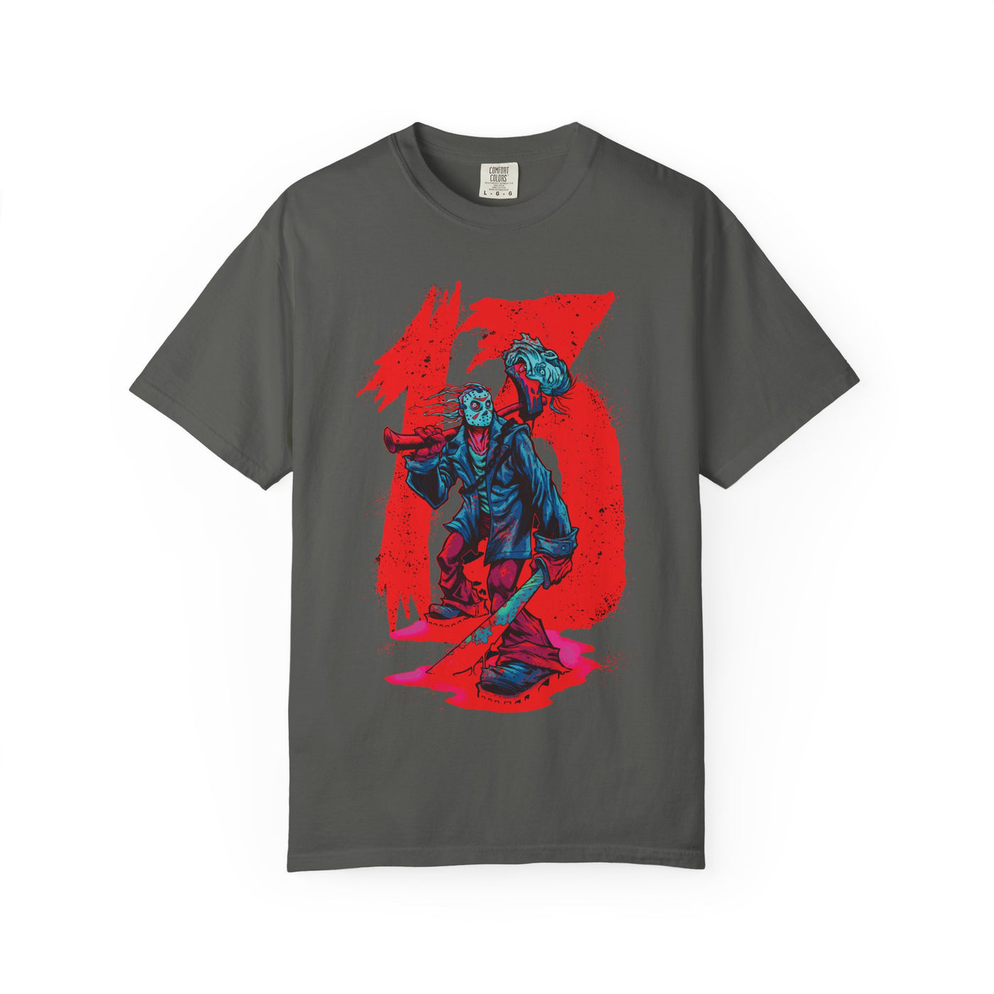 Vintage Slasher Tee - Summer Camp Horror Movie Fan Shirt - Sinful Threads