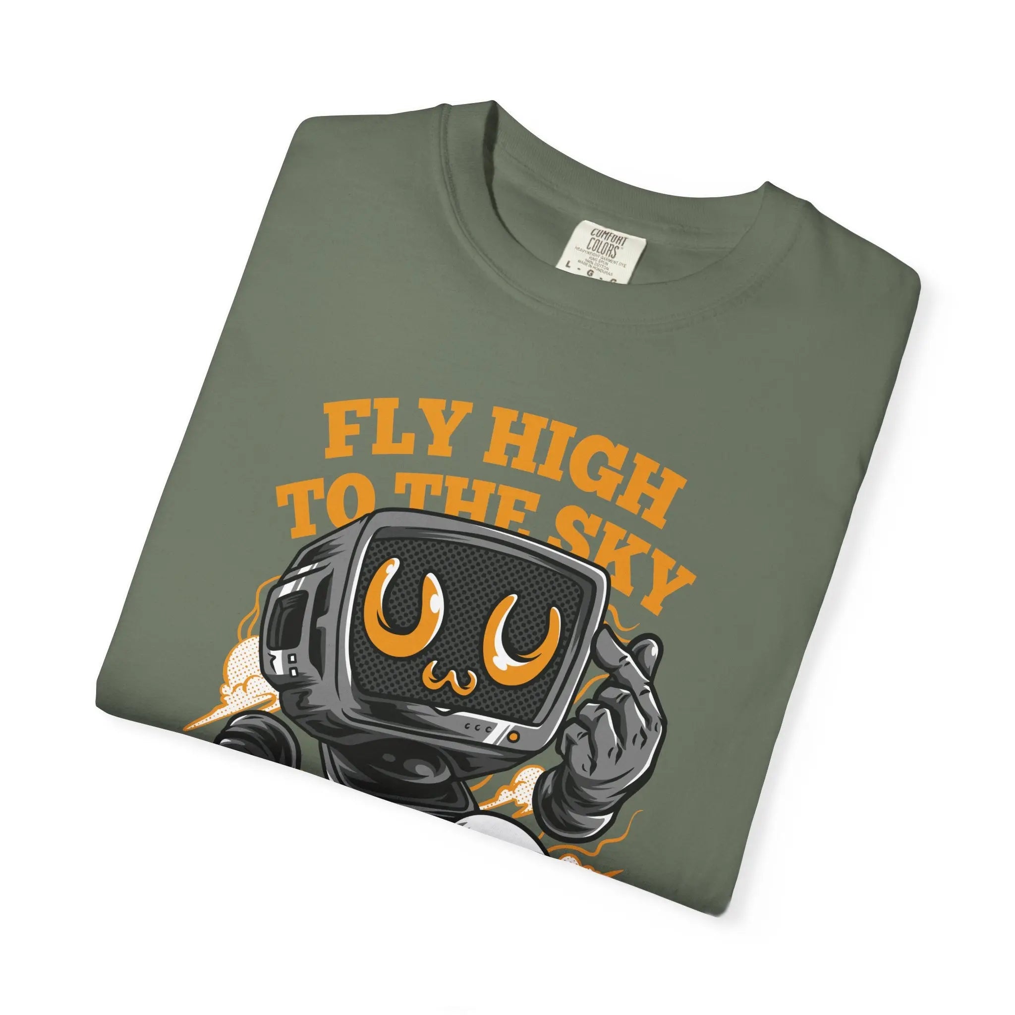 Fly High To The Sky Retro TV Character T-Shirt - Sinful Threads