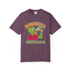 Funny Zombie Shirt - Zombeer Drink Dead Tee - Beer Gift