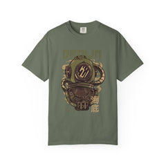 Drown Deep Sea Diver With Quote Graphic Cool Design T-Shirt