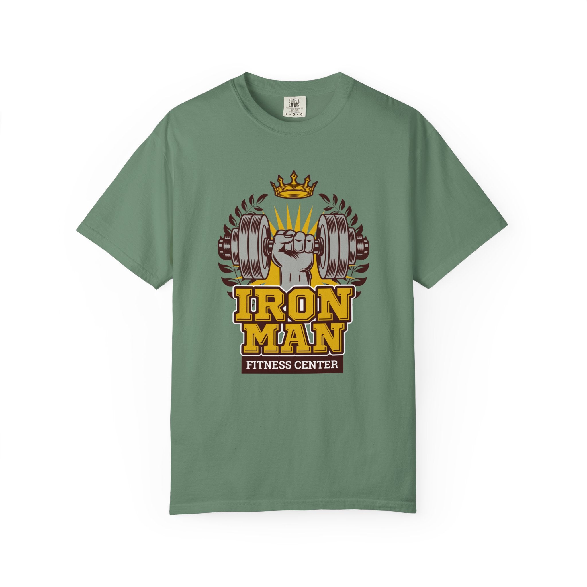 Iron Man Fitness Graphic Tee - Gym Logo Workout Shirt - Sinful Threads