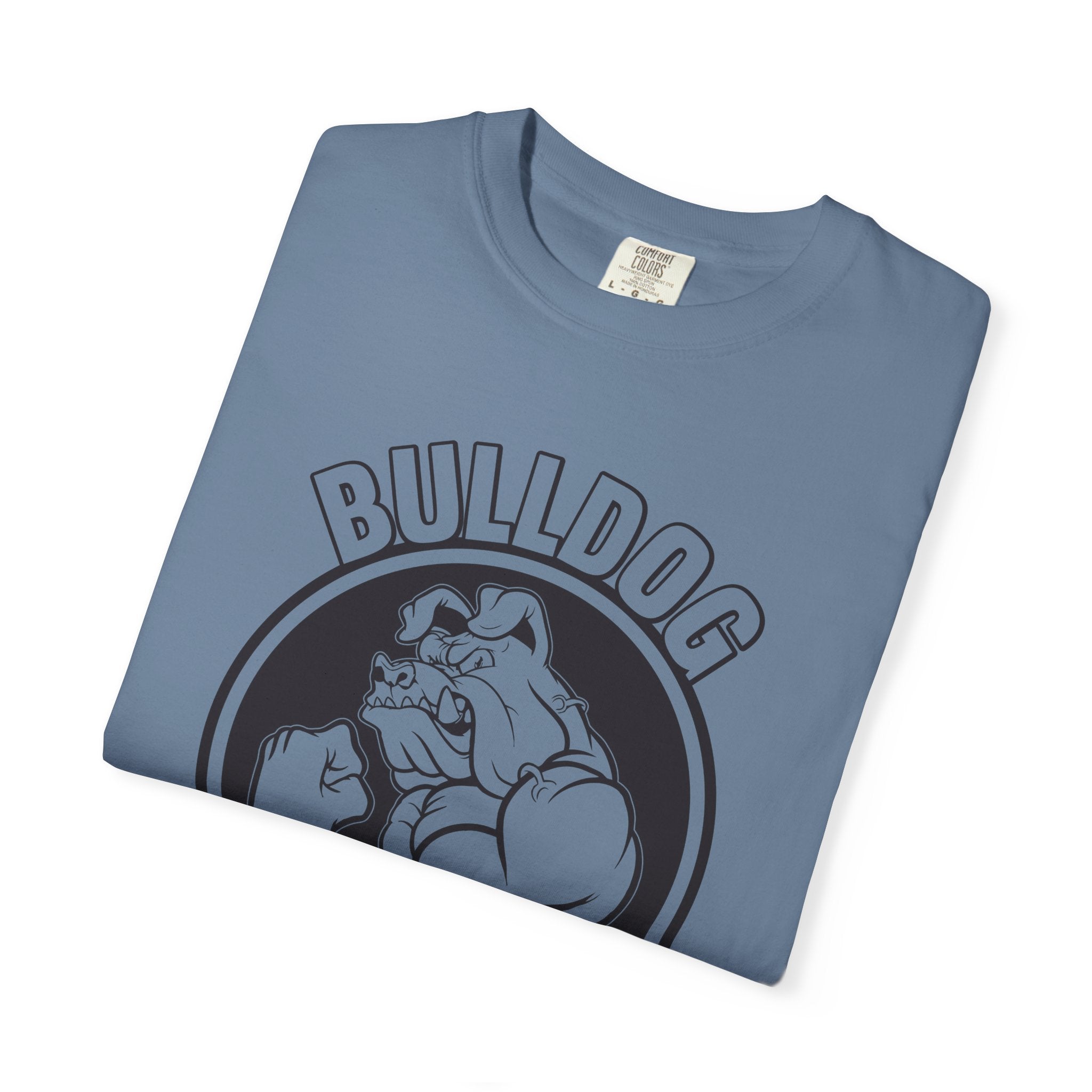 Bulldog Fitness Muscle Graphic Tee - Strength Mindset - Sinful Threads