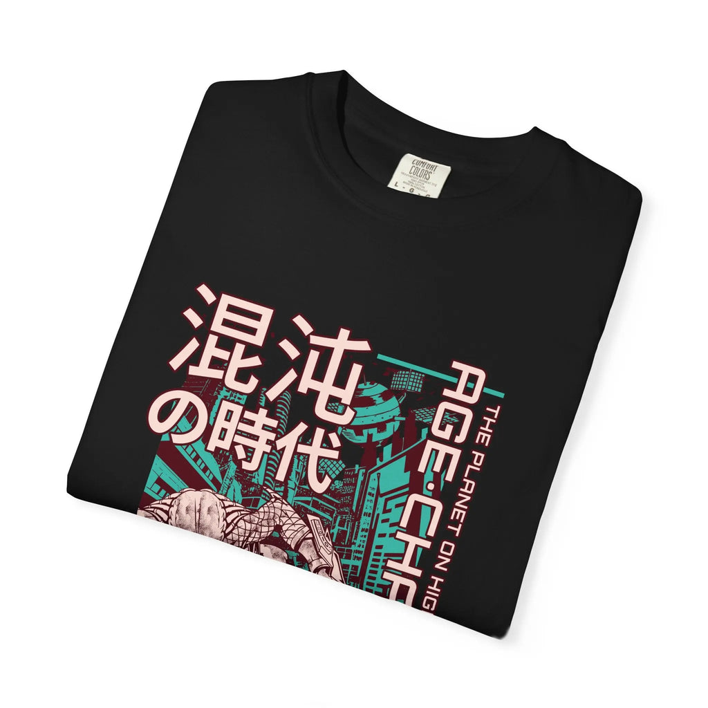 Cyberpunk Alien Tee - Anime Predator - Graphic Gift - Sinful Threads