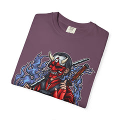 Oni mask tee - Samurai Demon Shirt - Warrior Gift