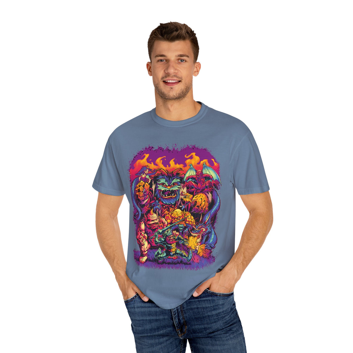 Retro Gaming Shirt - Ghosts N Goblins 80s Arcade Tee for Gamers