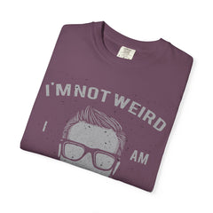 I Am Not Weird Limited Edition With Beard Graphic T-Shirt