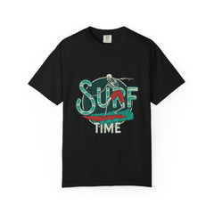 Skeleton Surfer Shirt - Surf Time Tee - Cool Beach Gift