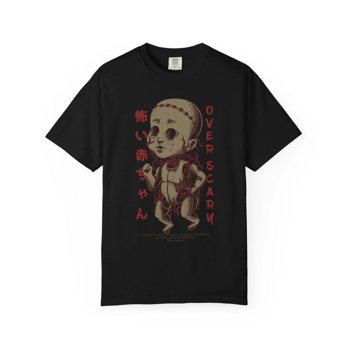 Terrifying Baby Overscary Graphic Design T-Shirt - Sinful Threads