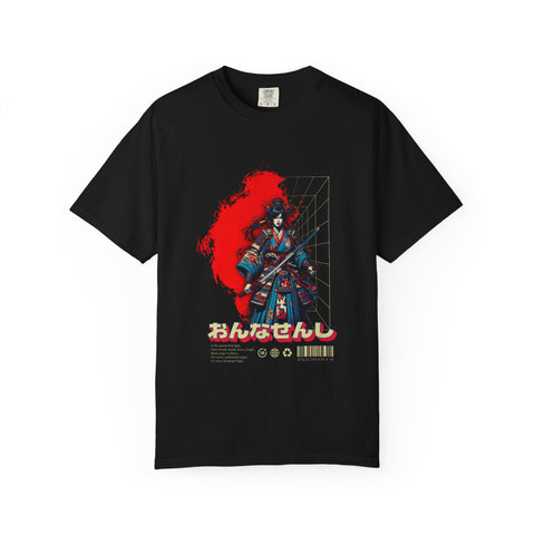 Onna Bugeisha Tee - Samurai Warrior Art Geisha Katana