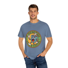 Funny Coffee Shirt - Tired Needs Coffee - Sarcastic Quote Tee