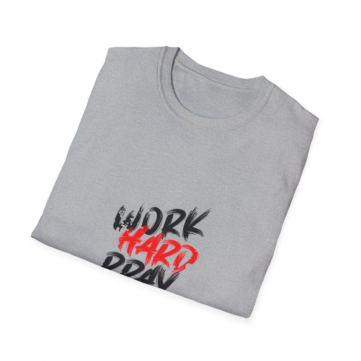 Work Hard Pray Hard Tshirt - Faith Based Success Shirt