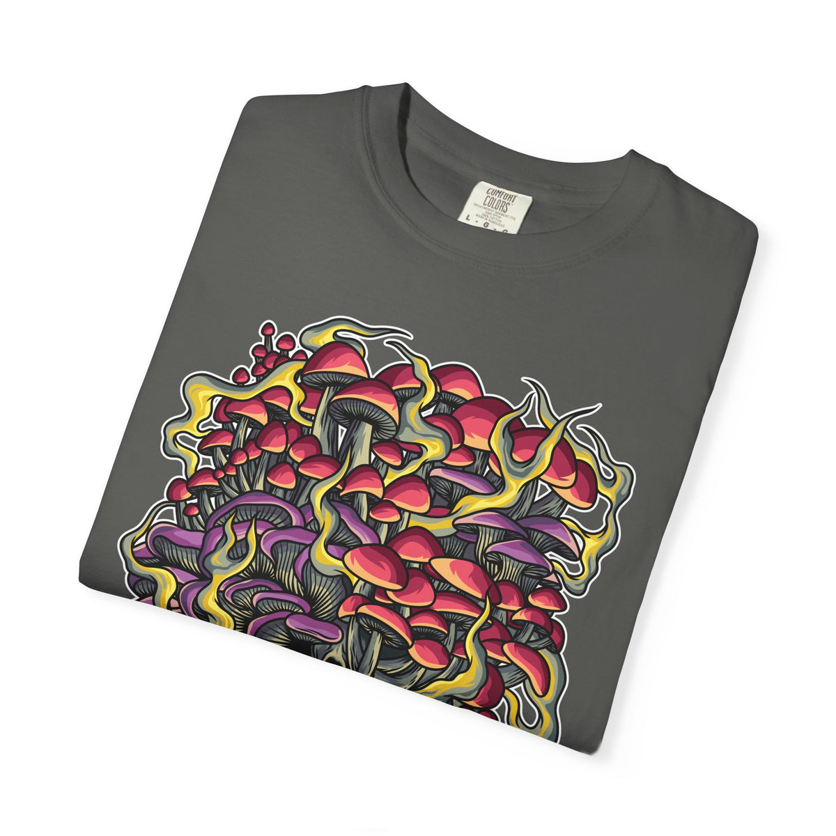 Mushroom skull shirt - fungi gothic tee - macabre gift