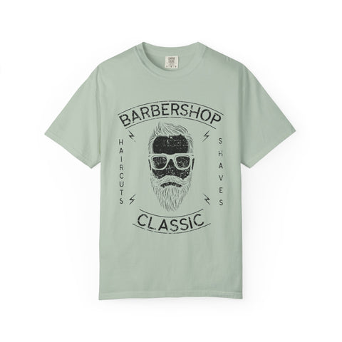 Barbershop Haircuts Shaves Classic Design Trendy T-Shirt