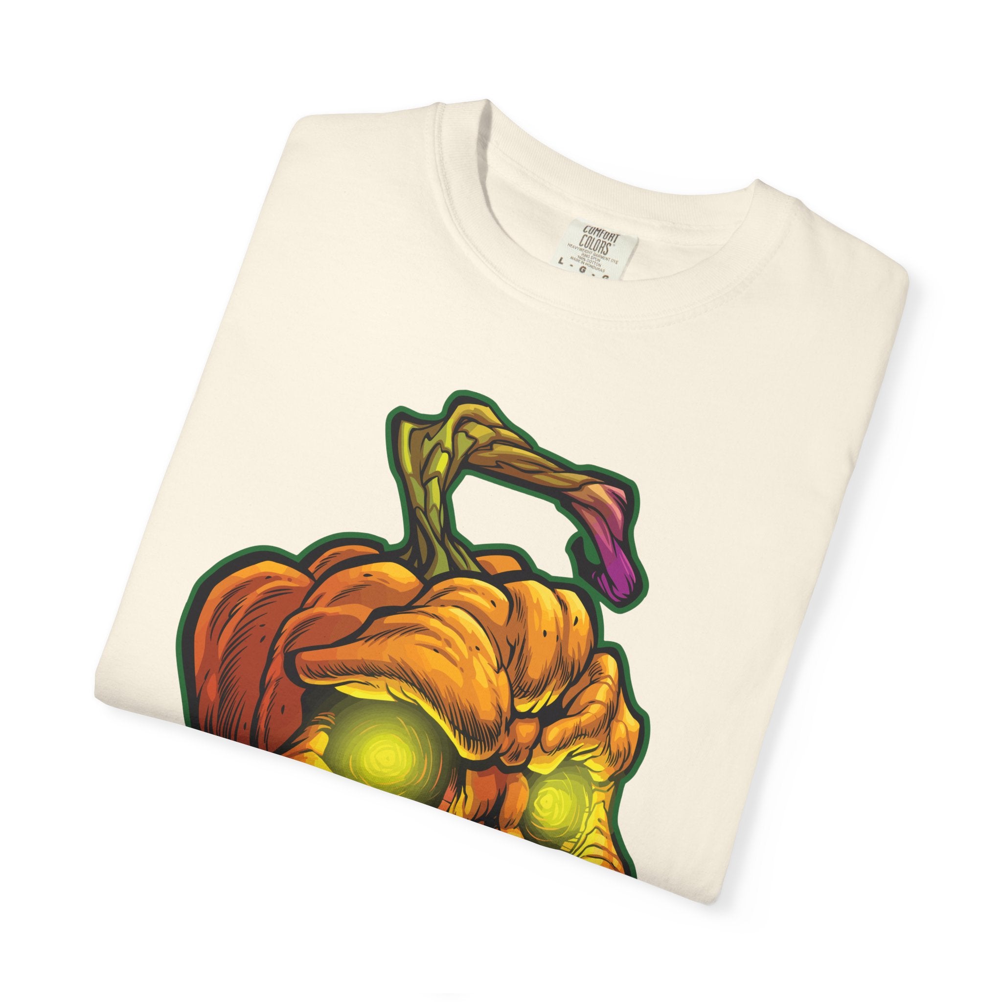 Pumpkin Skull Tee - Spooky Halloween Shirt for Horror Fans - Sinful Threads