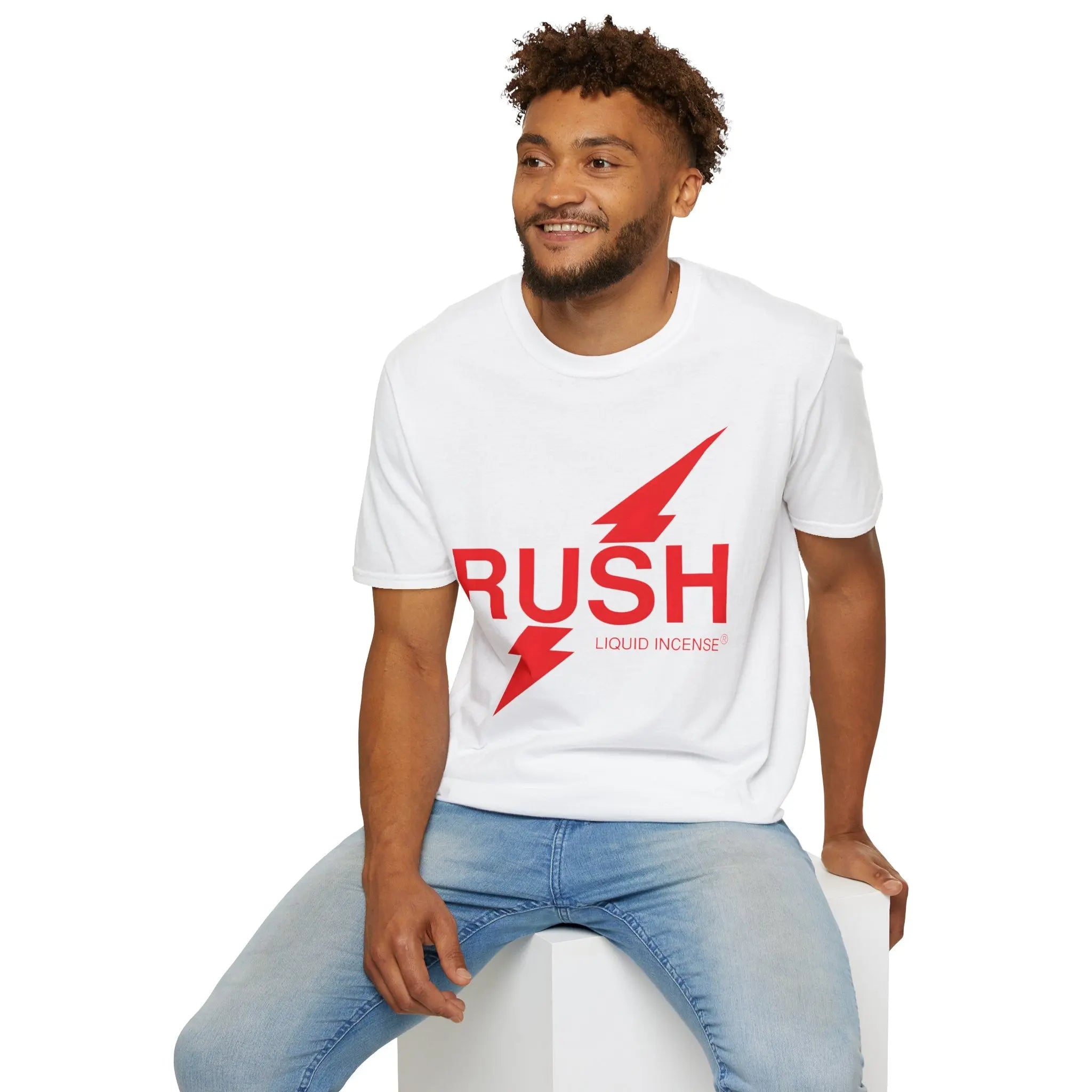 Rush Poppers Gay Shirt - Vintage Logo Pride Tee Printify